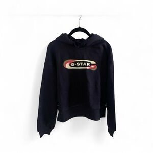 G-Star Women's Navy Hoodie Sweater